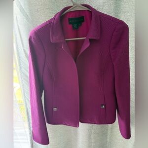 Women's Purple Jacket Nina McLemore